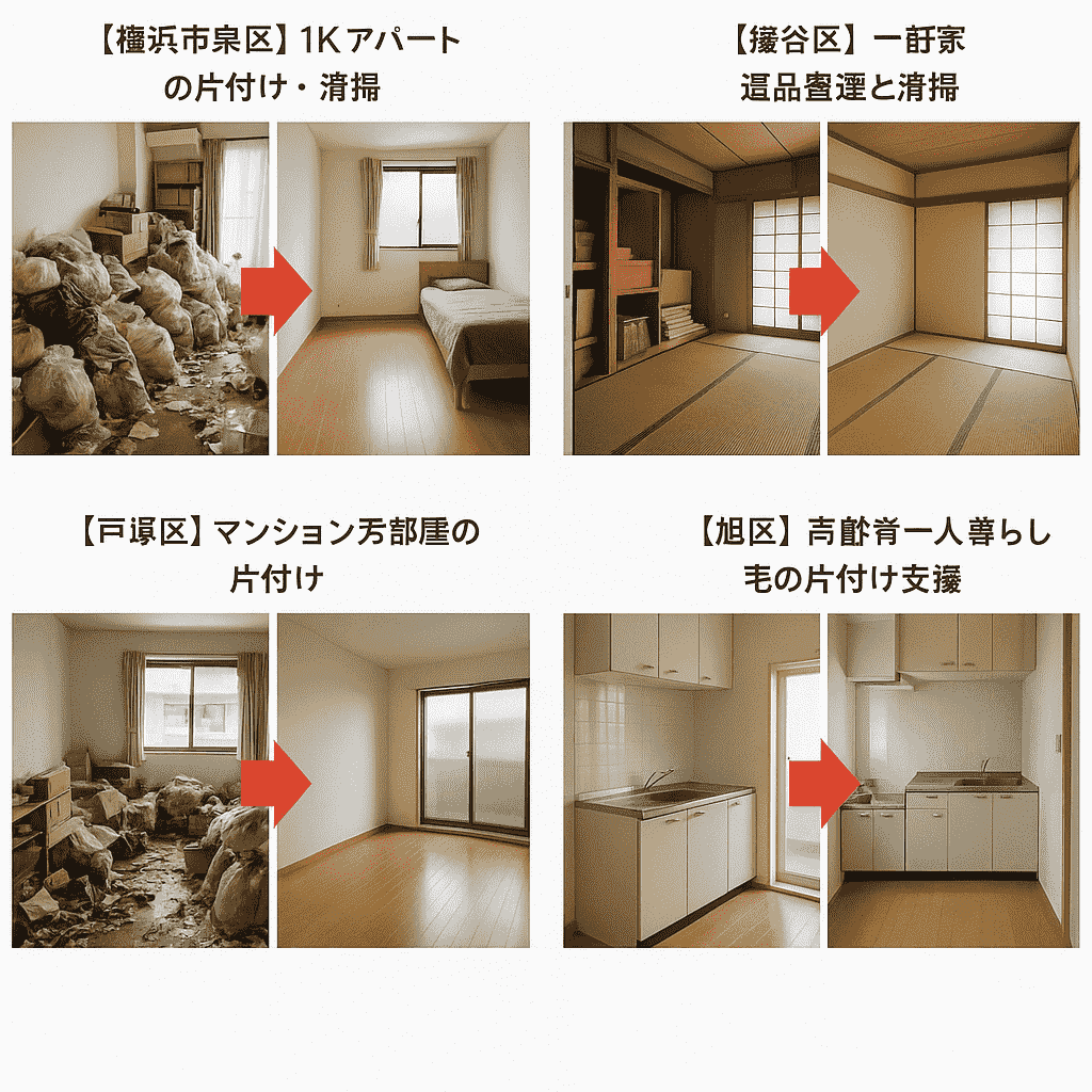 横浜ゴミ屋敷・ゴミ清掃　横浜ゴミ片付け隊ダイコー