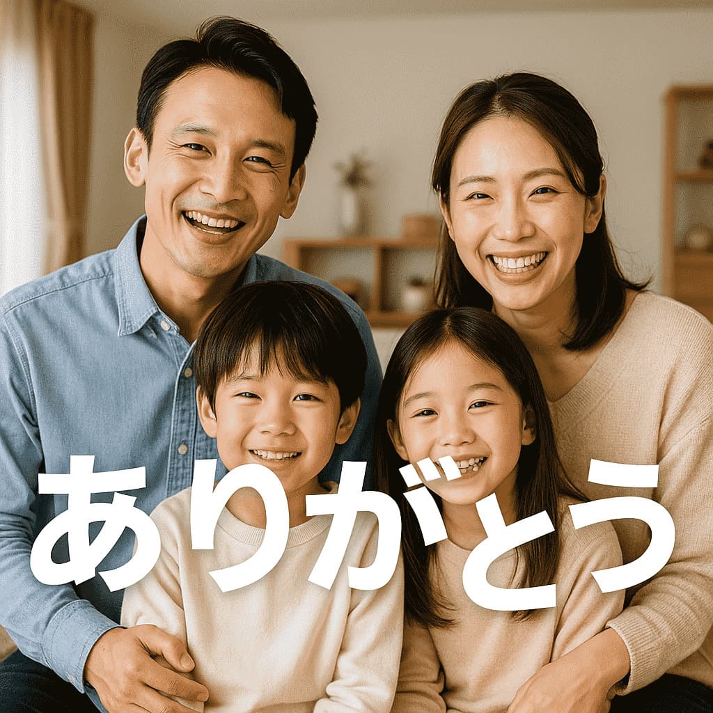 ゴミ掃除終えて満足している家族 横浜ゴミ片付け隊ダイコー