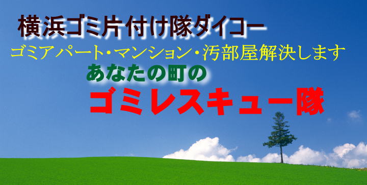 横浜のゴミ屋敷片付け隊ダイコーのメイン画像